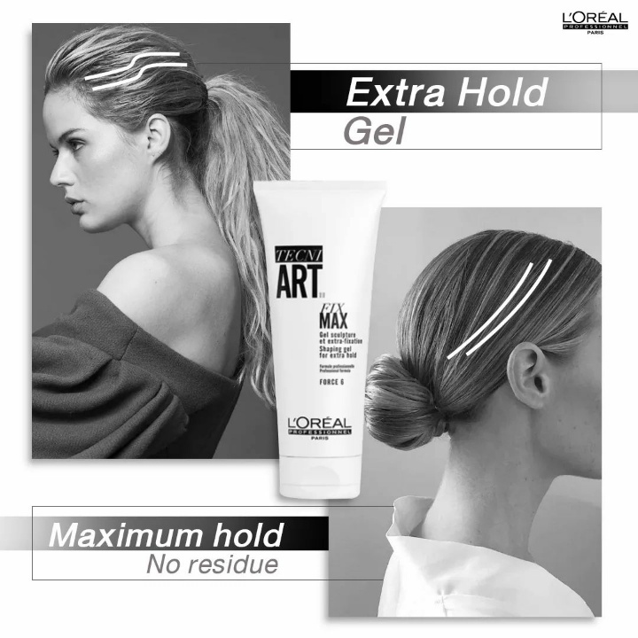 Gel tạo kiểu tóc Loreal Tecni Art Fix Max 200ml