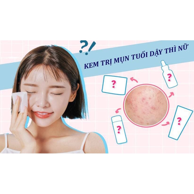 Kem chấm Mụn, gom cồi mụn lấy sạch và kiểm soát bã nhờn_Hỗ trợ giảm mụn hiệu quả ZUZU Cosmetic