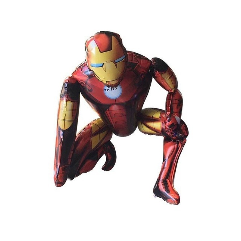 Bong bóng lá nhôm hình siêu anh hùng 3D trang trí tiệc