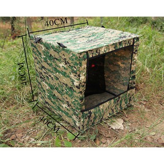 LỒNG TẬP BẮN NÁ CAO SU 40X40 MÀU RẰN RI  (TẶNG 1 BIA SẮT)