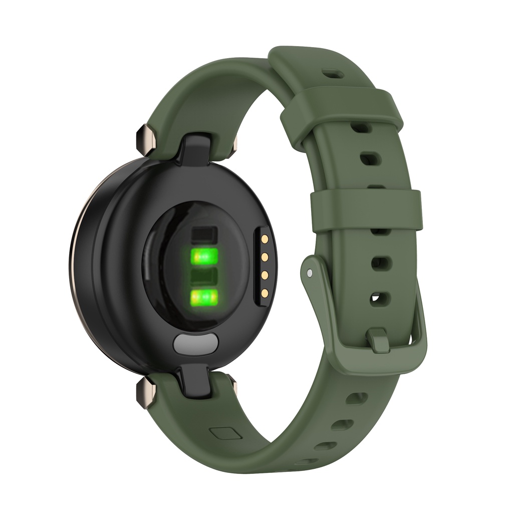 Dây đeo tay thay thế chất liệu silicon kèm dụng cụ thay dây cho đồng hồ thông minh Garmin lily