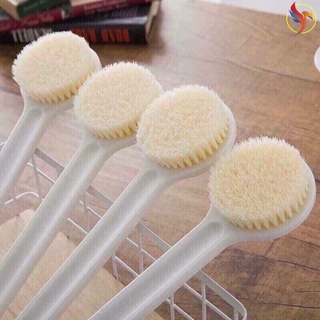 Cây bông tắm cọ lưng muji màu trắng