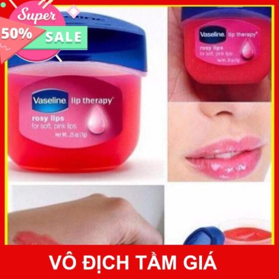 [ 𝐒𝐚𝐥𝐞 𝟓𝟎% ] Vaseline Dưỡng Môi , Sáp dưỡng môi Vaseline Lip Therapy 7g