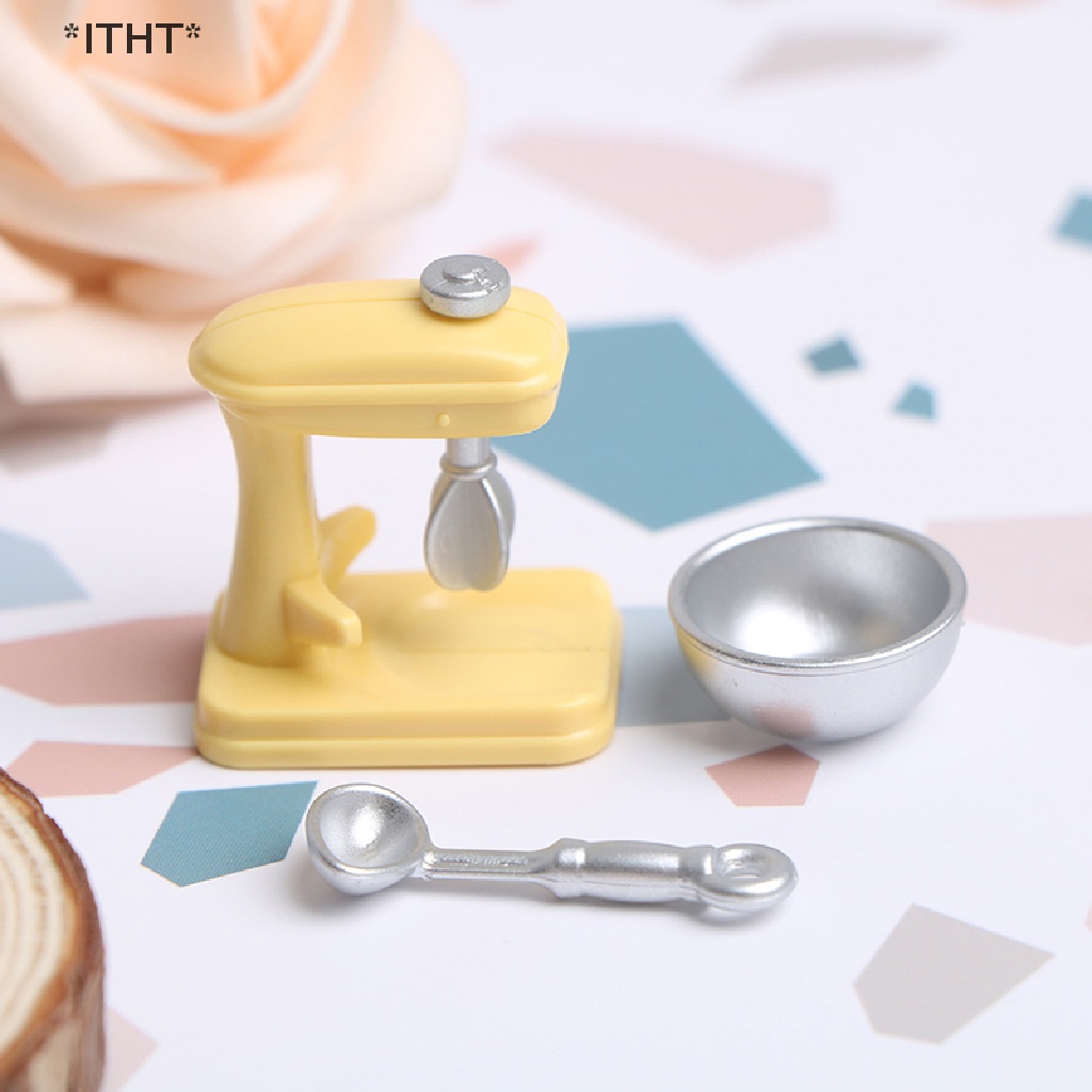 [ITHT] Đồ Chơi Máy Trộn Mini Trang Trí Nhà Búp Bê