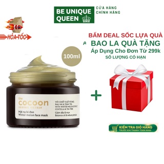Mặt nạ bí đao cocoon 100ml dịu da giảm dầu, mụn ẩn chính hãng