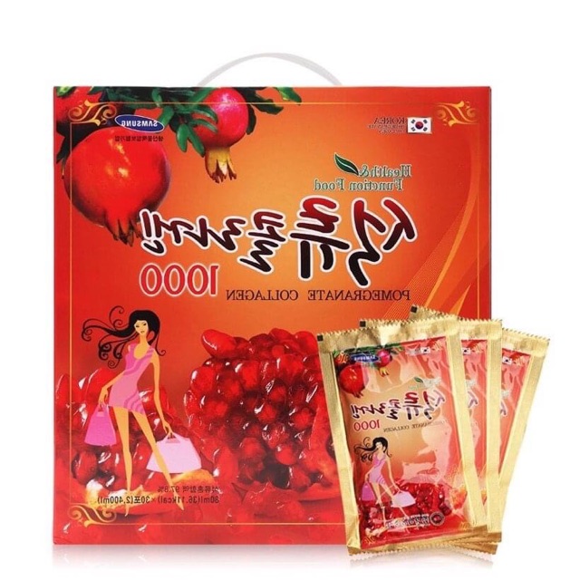 Nước ép lựu Collagen - Hàn Quốc