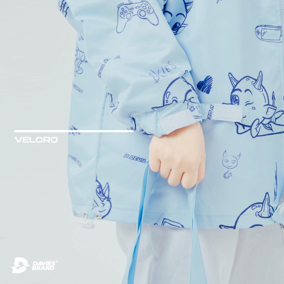 [Tặng_túi_tote] DAVIES - Áo khoác dù nữ form rộng - D Devil SS2 Jacket