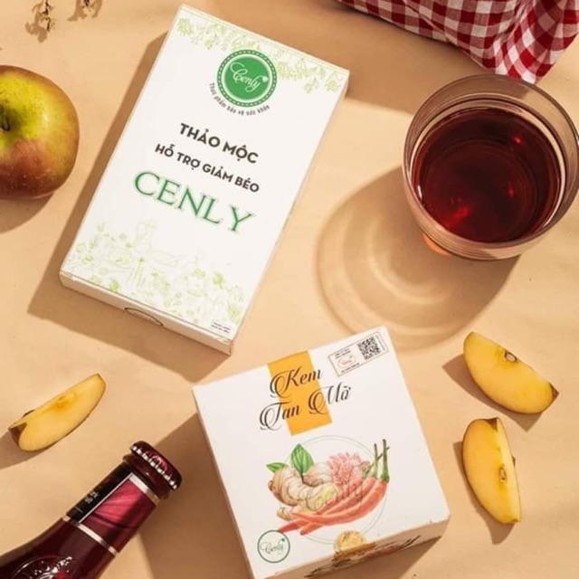 Combo giảm cân cenly (Cenly 30v + gel tan mỡ) | BigBuy360 - bigbuy360.vn