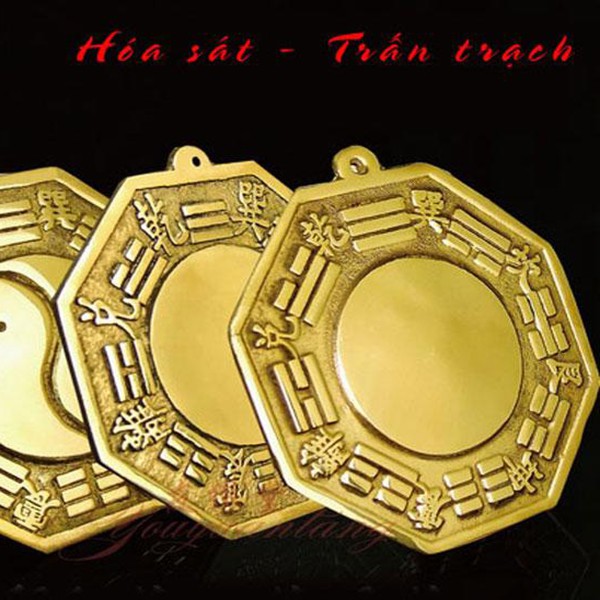 Gương Bát Q.uái Cầu Lồi Đồng - Pháp Khí Hóa Giải Thế Sát Cho Ngôi Nhà Của Bạn - Phong Thủy Tam Nguyên.