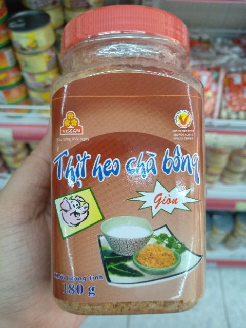 CHÀ BÔNG HEO GIÒN HŨ 80G/180G