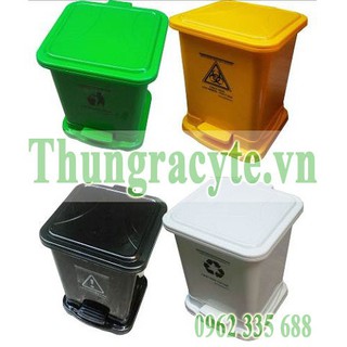 Thùng rác y tế đạp chân 30 lít