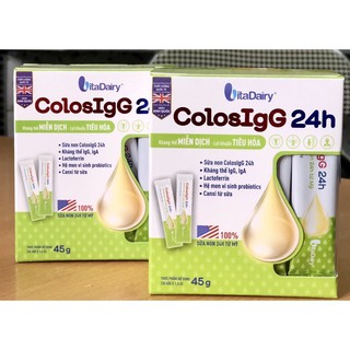 [CHÍNH HÃNG] Sữa Non ColosIgG24h Hộp 30 Gói x 1,5g - Giúp bé khoẻ mạnh
