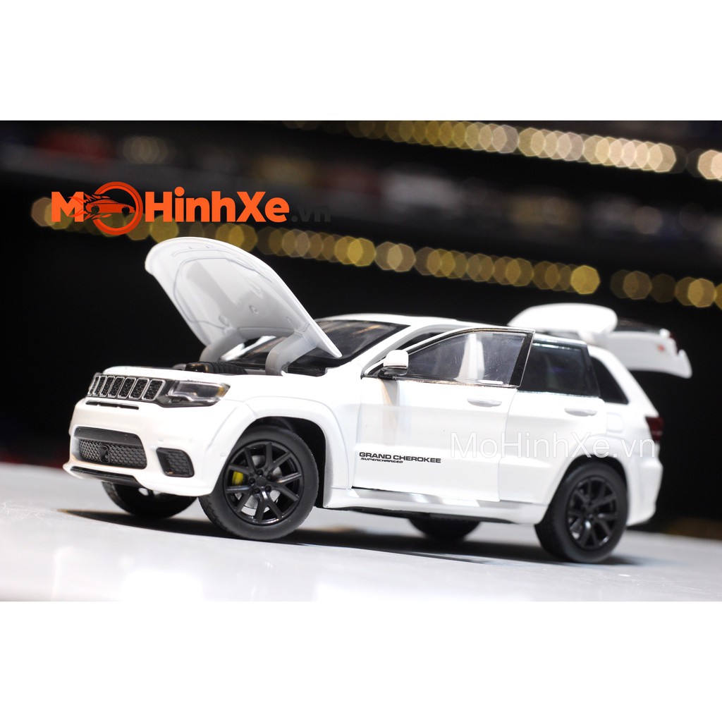 MÔ HÌNH XE JEEP GRAND CHEROKEE TRACKHAWK 2020 1:32 JACKIEKIM