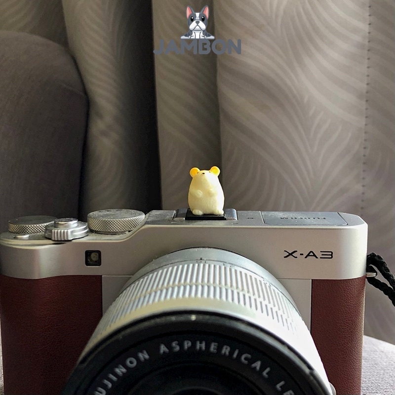 Hotshoe nắp che chân flash con hamster