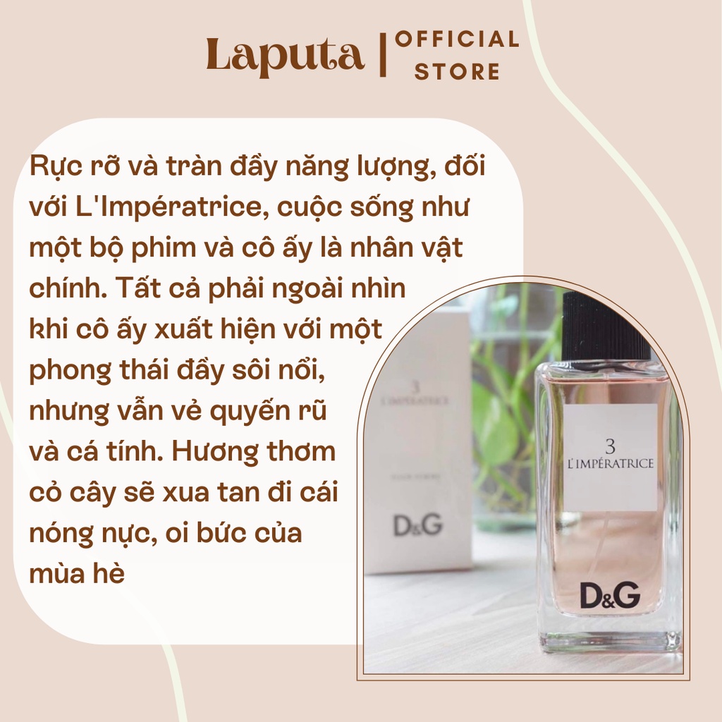 Nước Hoa Nữ L'imperatrice 3 hương thơm hoa quả dịu dàng, quyến rũ