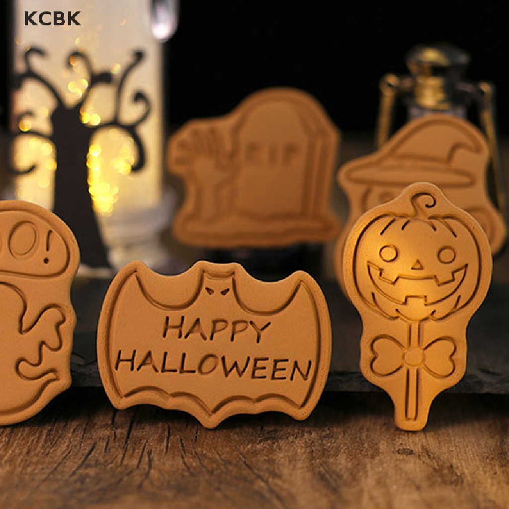 Bộ 8 Khuôn Cắt Bánh Quy Chủ Đề Halloween