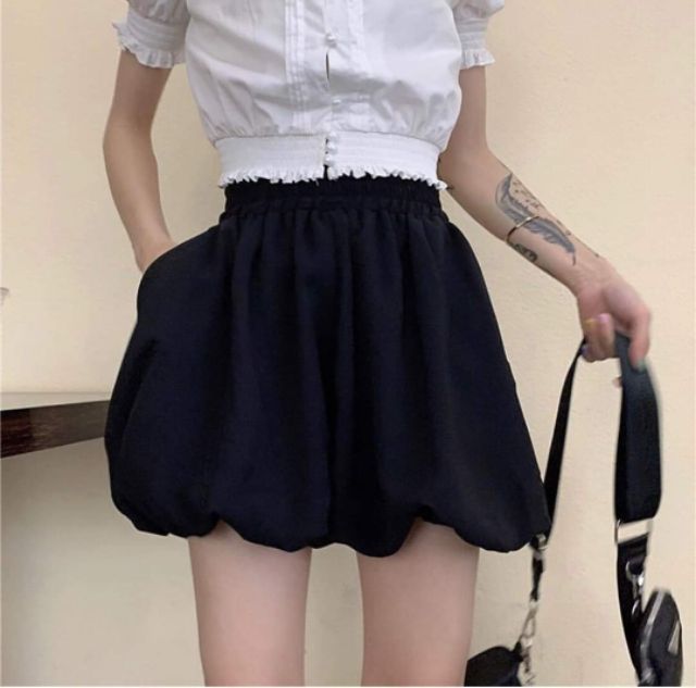 ( ẢNH THẬT) QUẦN SÓC LỤA GIẢ VÁY LƯNG THUN THỜI TRANG HÀN QUỐC SIÊU HOT HIT-GIÁ RẺ VÔ ĐỊCH | BigBuy360 - bigbuy360.vn