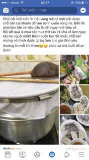 Dụng cụ làm bánh cuốn