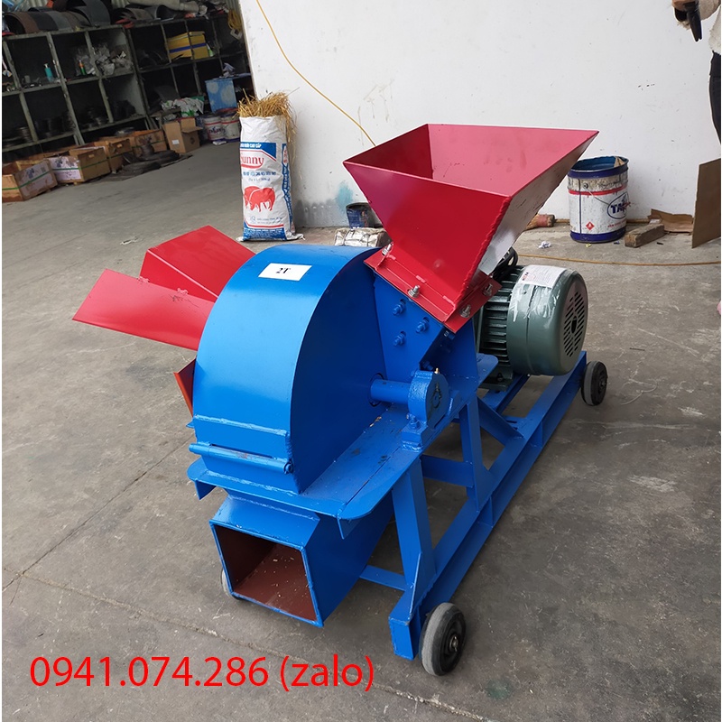 máy băm gỗ 5t