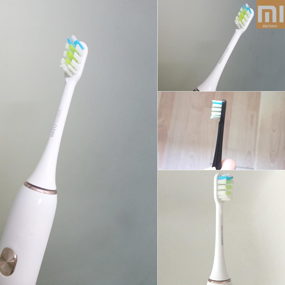 2 Đầu Bàn Chải Đánh Răng Điện Xiaomi Soocas Thay Thế Cho Bàn Chải Đánh Răng Điện 3d Cho Soocas X1 X3 X5