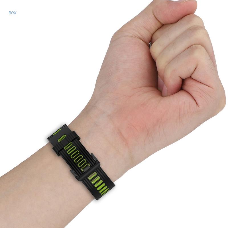 Dây Đeo Bằng Silicone 22mm Chống Mồ Hôi Cho Đồng Hồ Thông Minh GT Runner