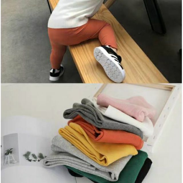 Quần legging tăm QATE395 dễ thương cho bé gái | WebRaoVat - webraovat.net.vn