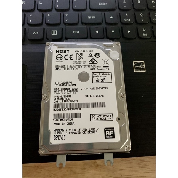 Ổ cứng Laptop HDD Hitachi 1TB HTS721010A9E630 7200RPM 32MB SATA III 2.5"