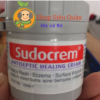 Kem chống và trị hăm Sudocrem 60g hàng nội địa Anh- date tháng 12 năm 2021