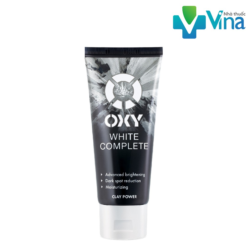Kem rửa mặt OXY White Complete 100g - tút sáng da mặt từ đất sét trắng 100g