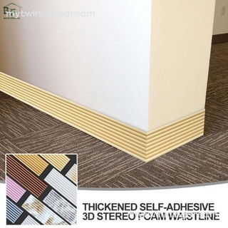 Miếng dán viền chân tường họa tiết 3d độc đáo