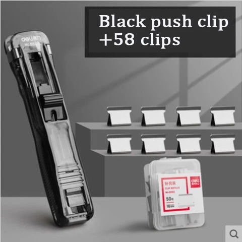 Set 58 Kẹp Bấm Giấy Có Thể Tái Sử Dụng Tiện Lợi