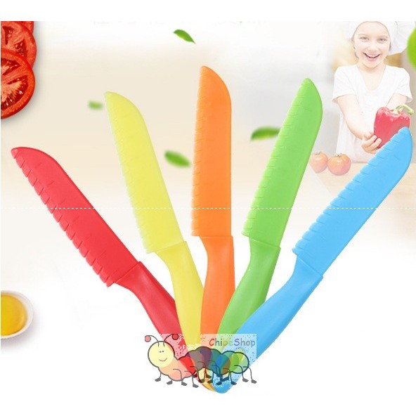 Dao nhựa tập cắt cho bé