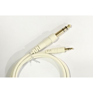 Dây chuyền tín hiệu 3.5 ra 6 Ly hàng tốt dài 1 mét