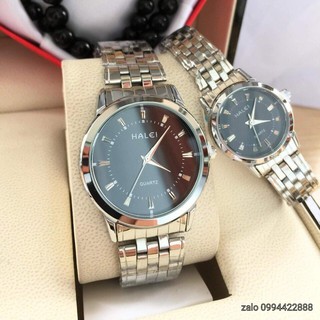 Đồng hồ nam nữ Halei mặt tròn chính hãng chống nước