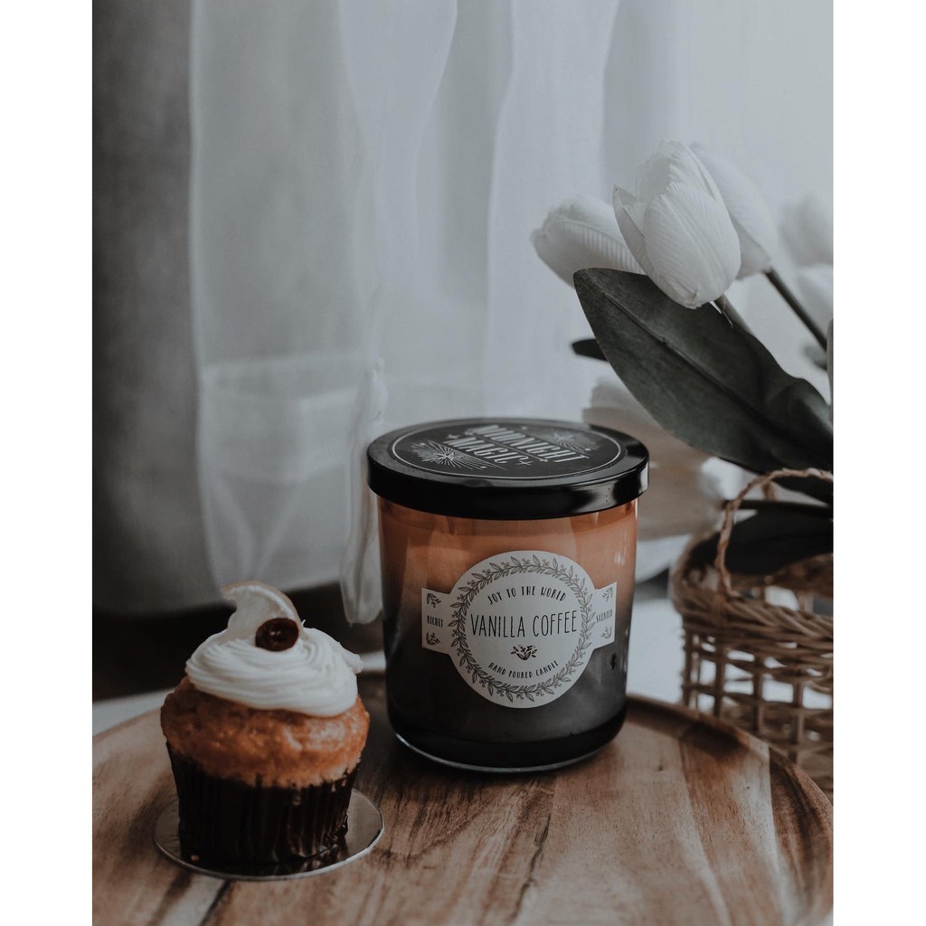 [Mã SKAMSALE03 giảm 10% tối đa 50K đơn 200K] Nến thơm phòng Vanilla Coffee Candle