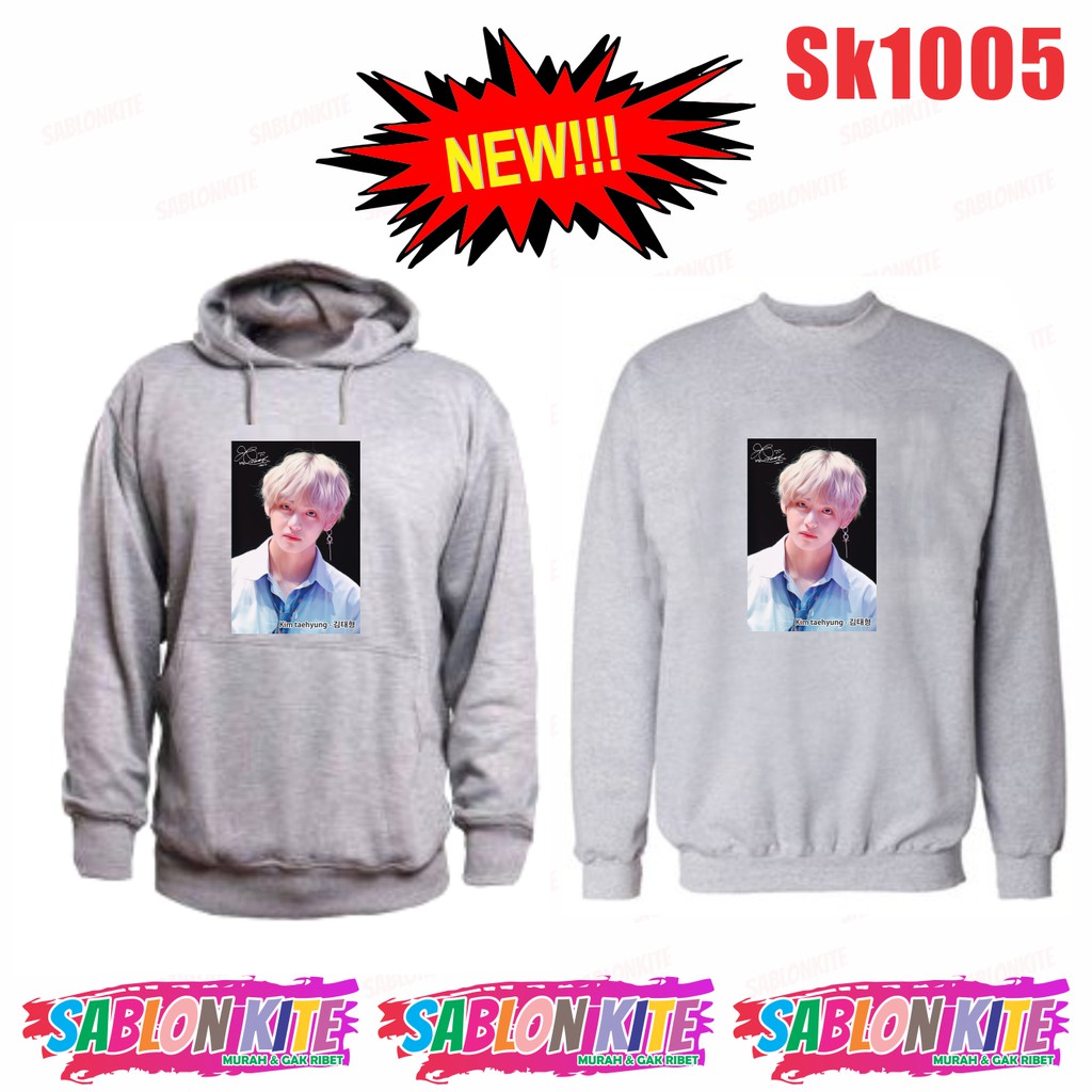 Mới Áo Hoodie Bts Taehyung V Sk1005 Jk V Fg Sg Jh Jm Jin