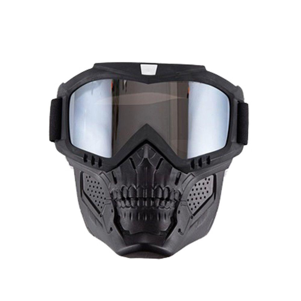 Hãy Để Xe Đạp Trượt Tuyết Helmet Chắn Gió Mùa Đông Tháo Rời Được