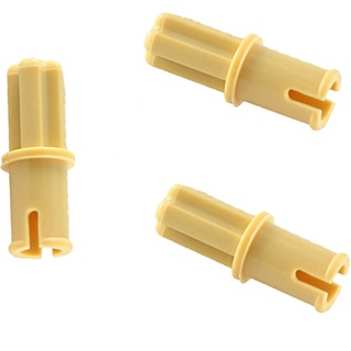 [3 Cái] LEGO Technic Trục 1L Với Chốt/Ghim Kết Nối, Màu Vàng Cát ID 4666579 6562
