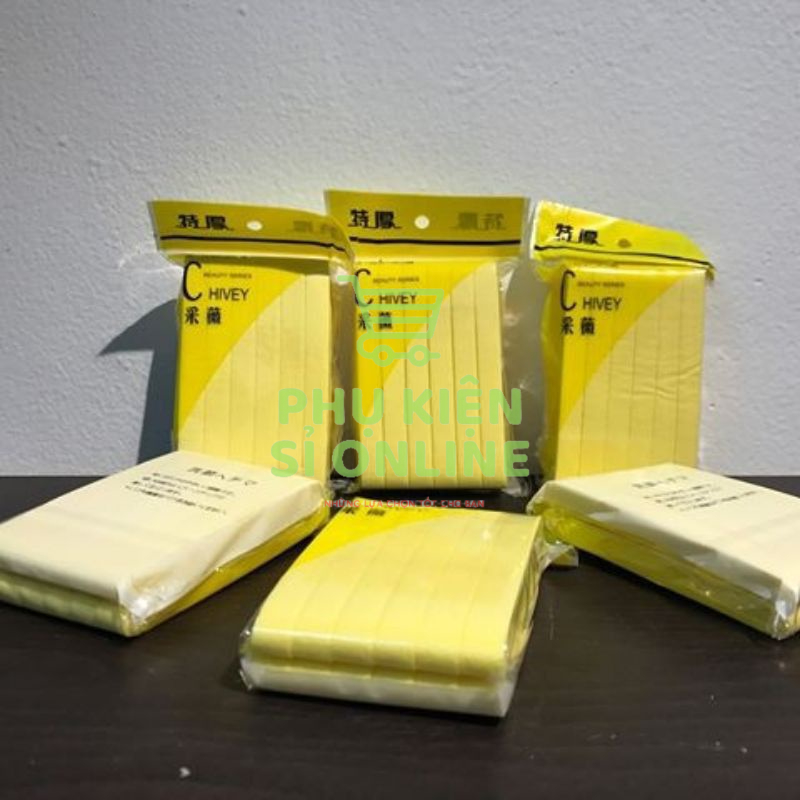 Bọt biển nén /Bông mút rửa mặt Chivey ngâm nước nở dai ,mềm, mịn