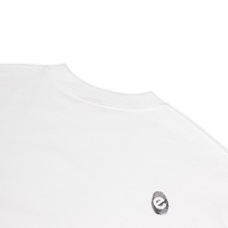 Áo Thun Levents Mini Popular Logo/ White 100% Cotton Unisex T-shirt Oversized