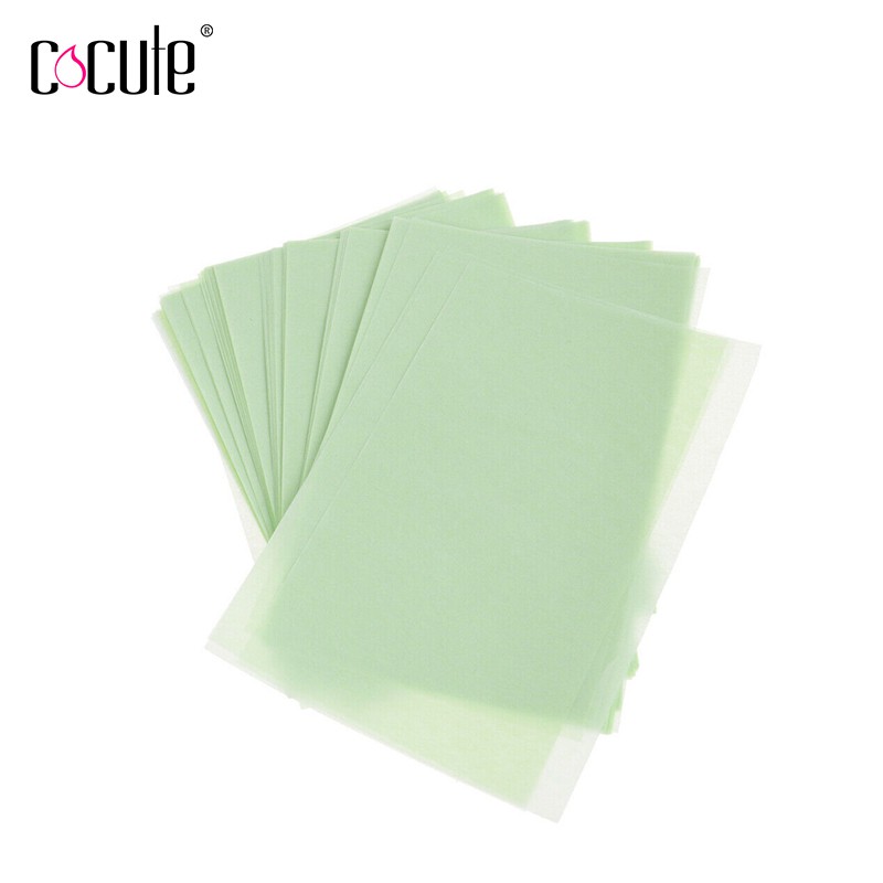 Bộ 100 tờ giấy thấm dầu COCUTE thu nhỏ lỗ chân lông độc đáo 100Pcs