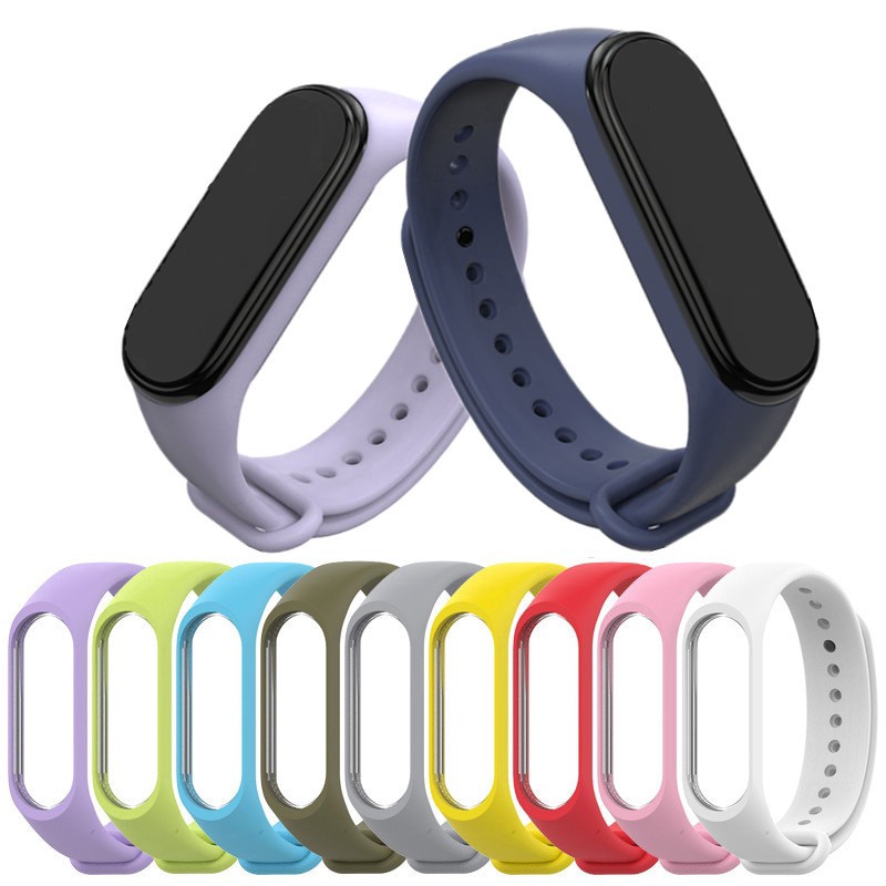 Dải silicon có thể thay thế cho Đồng hồ thông minh Xiaomi Mi Band 3/4