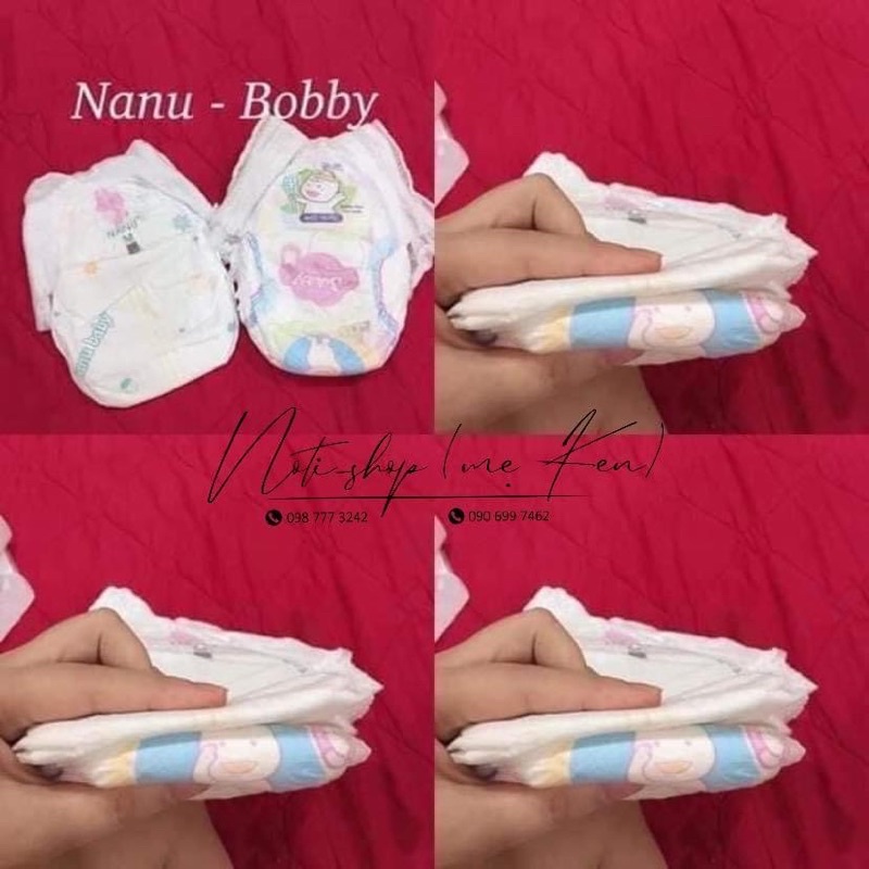 [HCM] Bỉm/Tã Dán/Quần NANU BABY (mẫu cũ) S100/M100 L100 XL100 XXL100 XXXL100