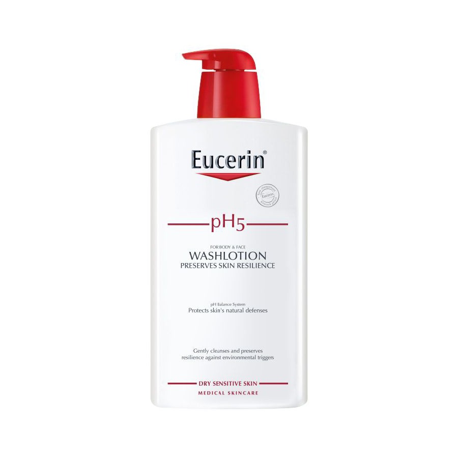 [Date 07/2024] Sữa tắm dành cho da nhạy cảm Washlotion pH5 Eucerin 1000ml