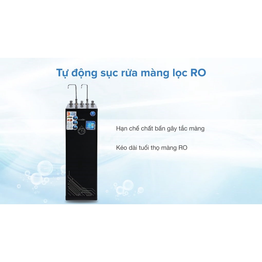 Máy Lọc Nước Nóng Lạnh Karofi KAD-D66 - 11 Cấp Lọc Hydrogen, Cam kết chính hãng 100%