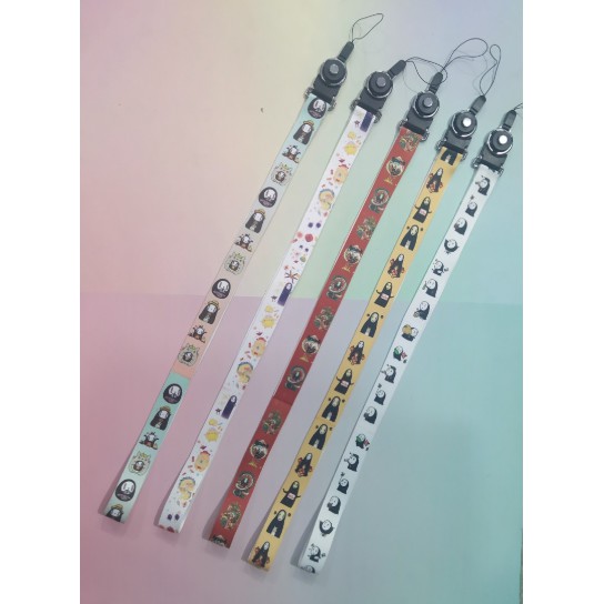 dây tag vô diện ST4I17 dây treo thẻ name tag strap loại dài 40cm cute hoạt hình dễ thương