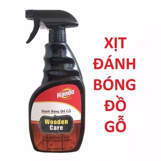 Xịt bảo dưỡng đánh bóng đồ gỗ Hando 600ml