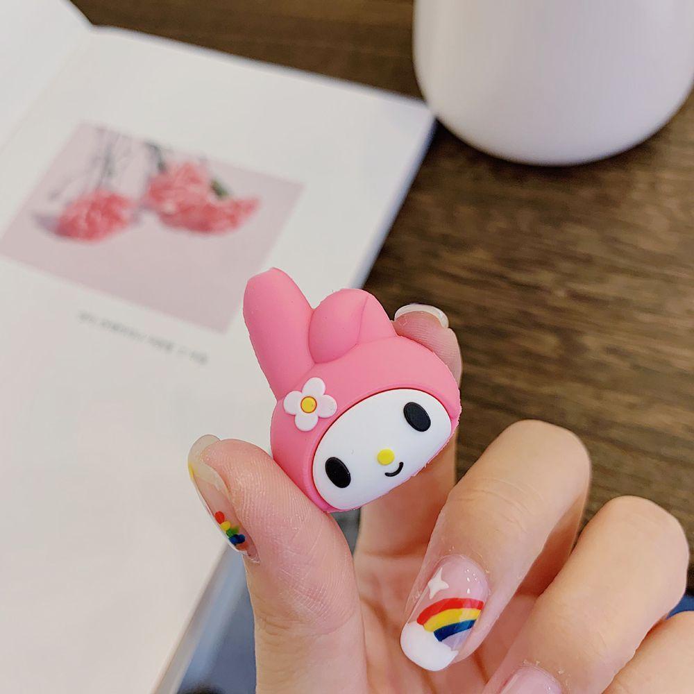 Dụng Cụ Quấn Bảo Vệ Dây Cáp Dữ Liệu Hình Cinnamoroll Dễ Thương Dành Cho Bé Gái