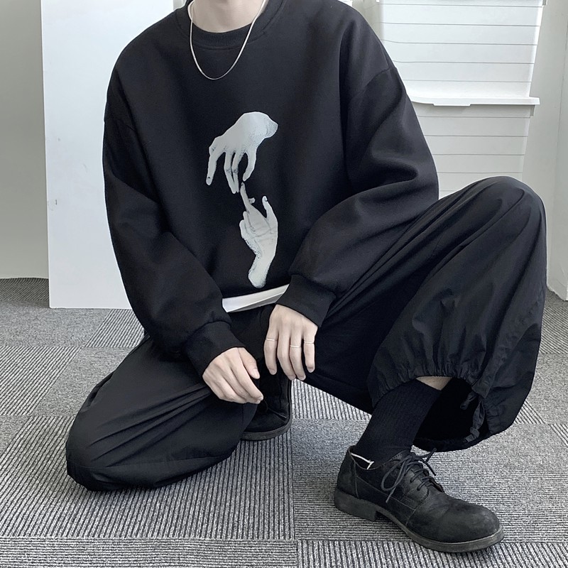 (A294) Áo thu đông sweater 3 màu đen - xám - trắng | BigBuy360 - bigbuy360.vn