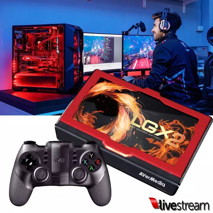 (QUÀ TẶNG 139K) Thiết Bị Stream Avermedia Capture Stream GC551 Hàng Chính Hãng GC551